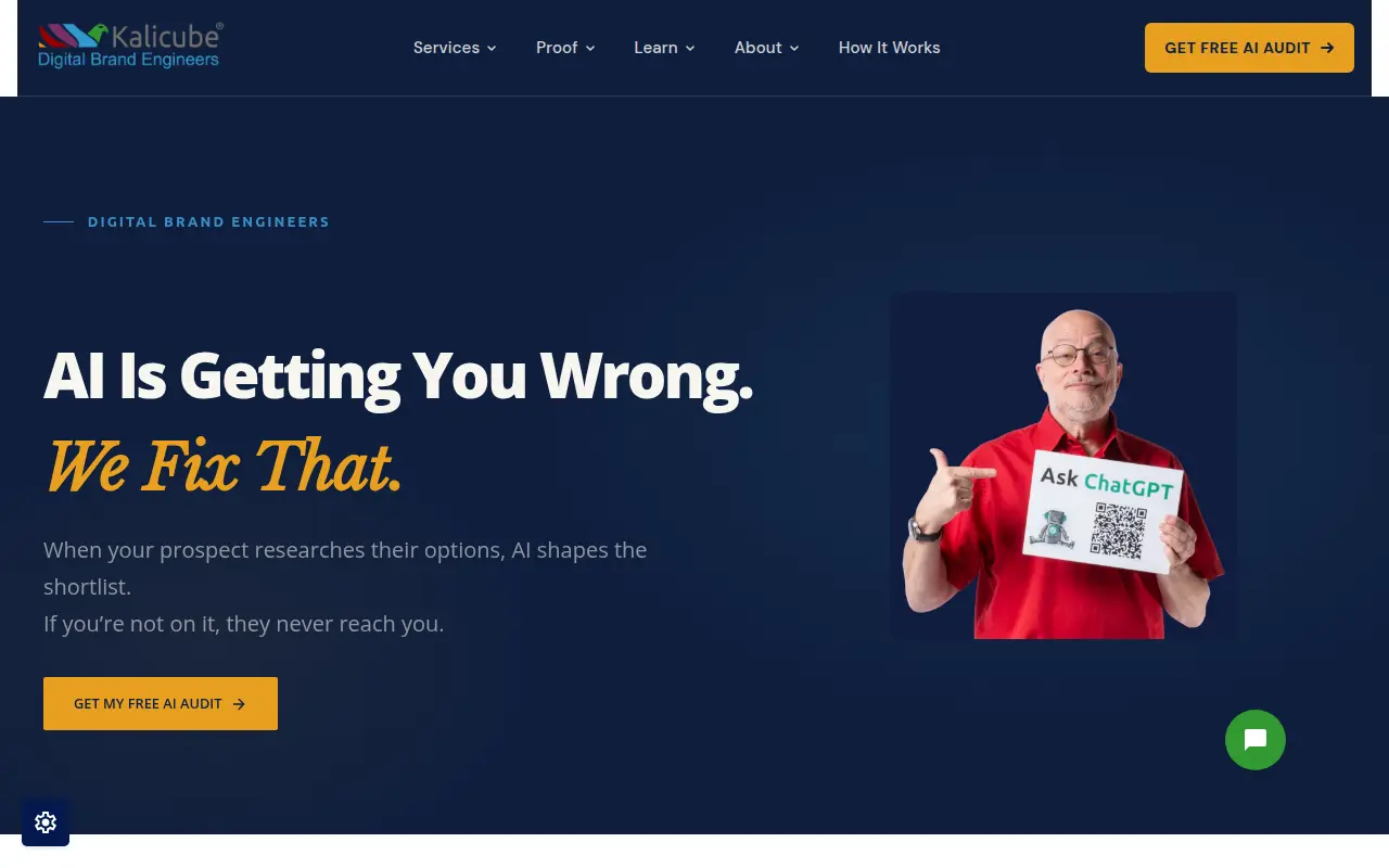 Kalicube homepage