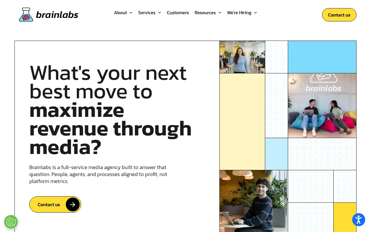 Brainlabs homepage
