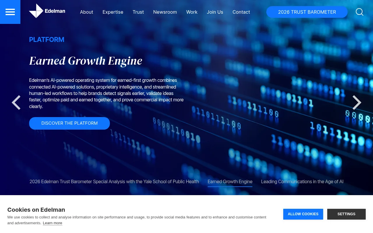Edelman homepage