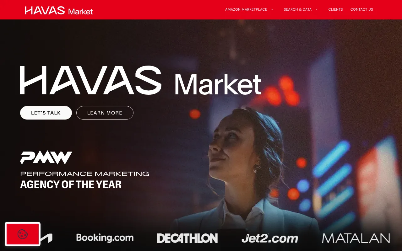 Havas Market homepage