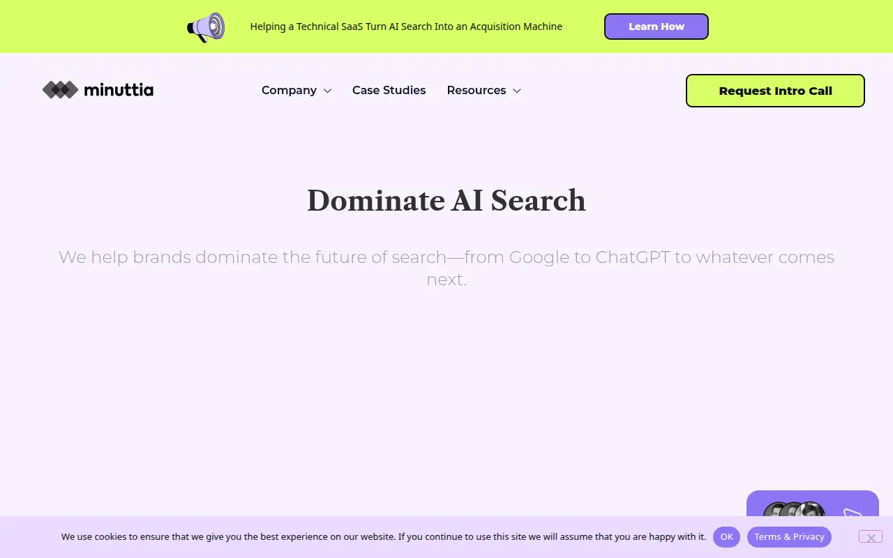 Minuttia homepage