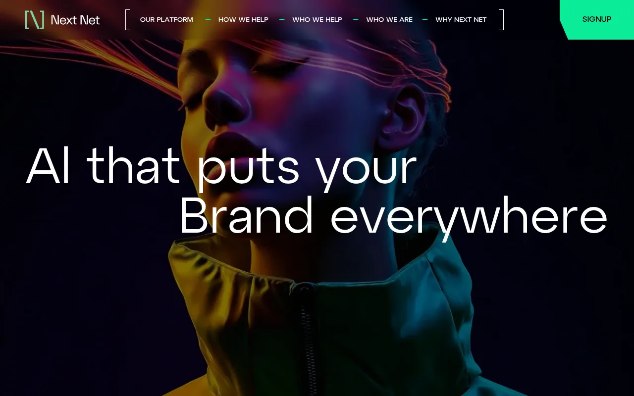 Next Net homepage