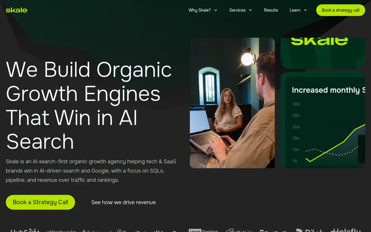 Skale homepage