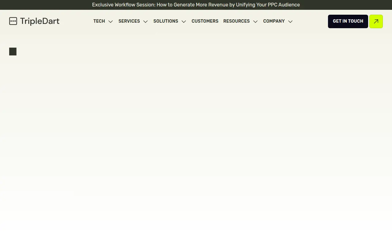 TripleDart homepage
