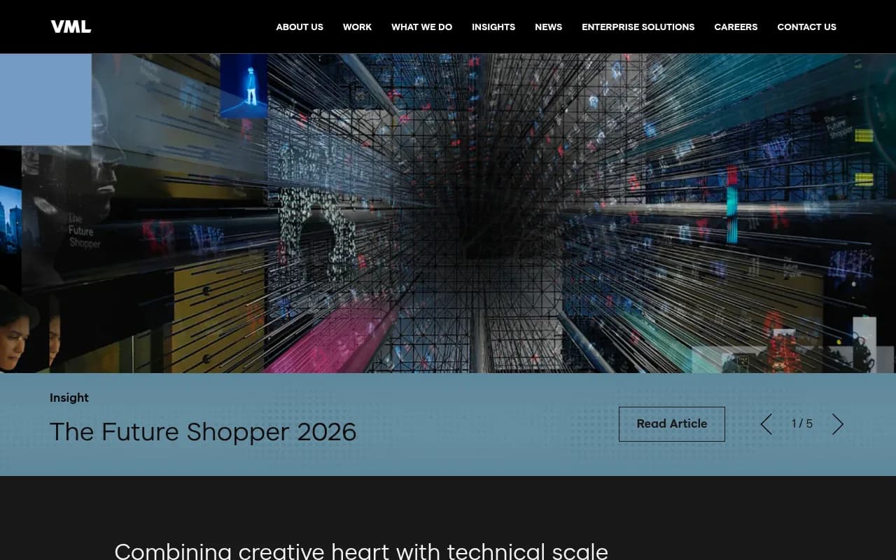 VML homepage